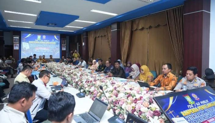 Bupati Kampar Pimpin Rapat FGD Uji Publik Naskah Akademik dan Rancangan Peraturan Daerah Tentang Ketentraman, Ketertiban Umum Serta Perlindungan Masyarakat Tahun 2026